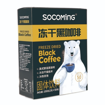 韶咖SOCOMING冻干黑咖啡（50条）